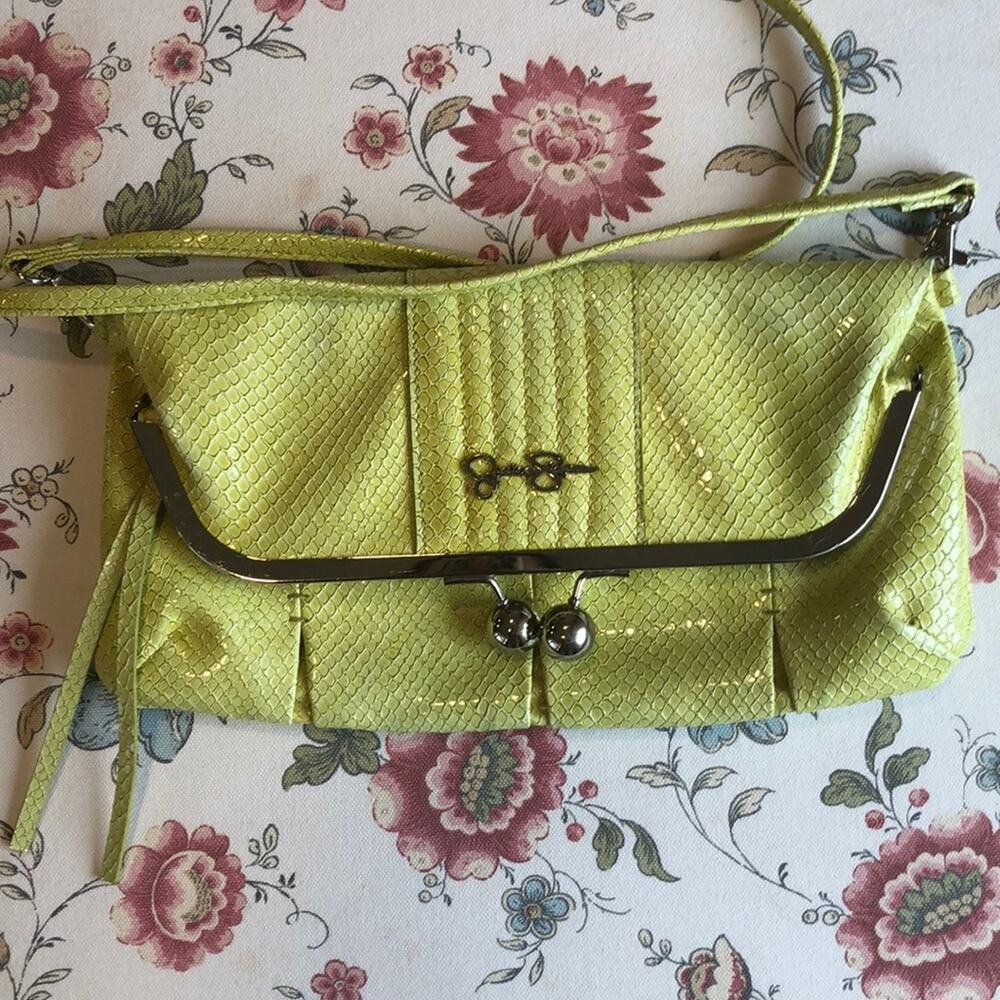 Jessica Simpson Yellow Folded Purse